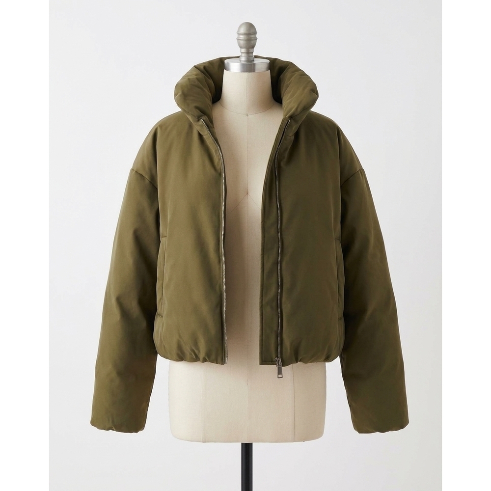 NEW STEVE MADDEN stratton zip jacket in olive
